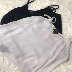 Sheer layering camisoles with spaghetti straps (2)